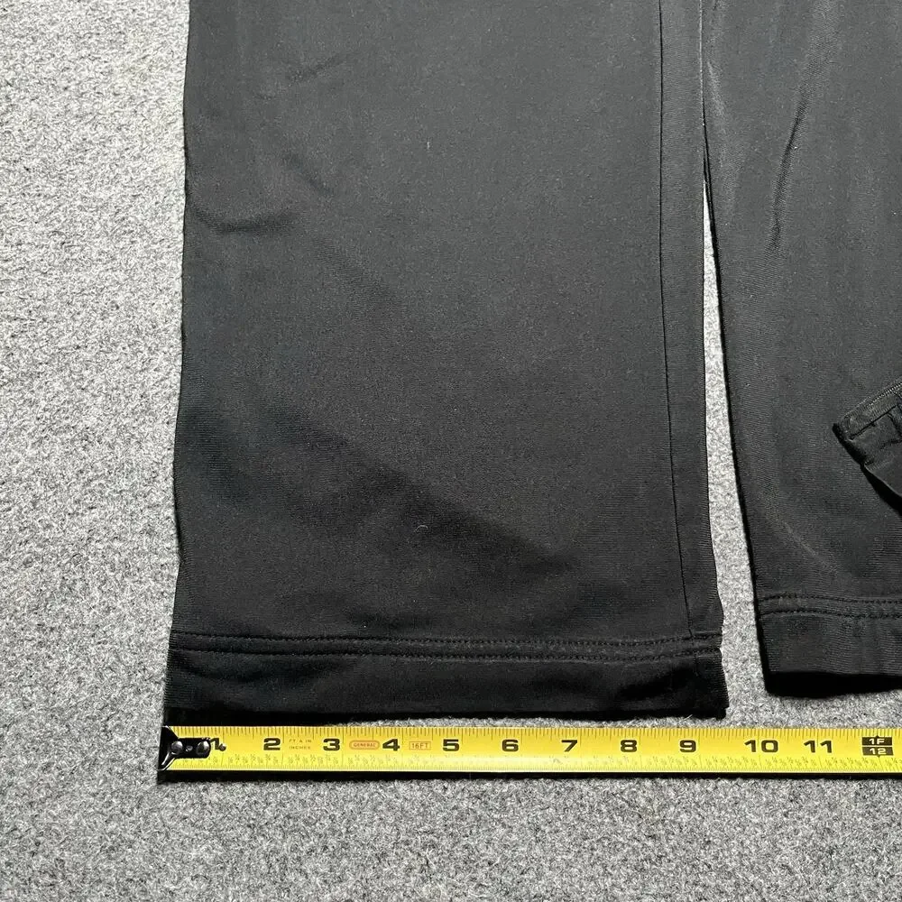 Jordan Pants Men’s Large Black Flight Basketball Warm-Up Track Ankle Zip